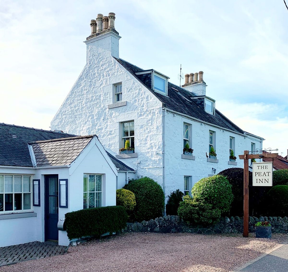 Michelin-starred restaurant, The Peat Inn