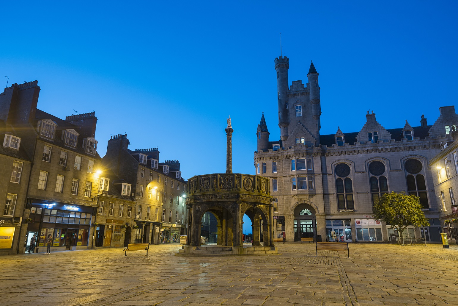 Castlegate, Aberdeen City Centre. 