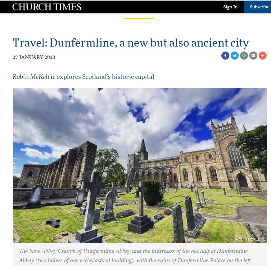Fife article in the Church Times