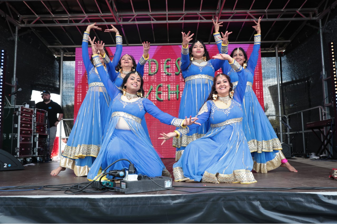 Dancers at the Aberdeen Mela