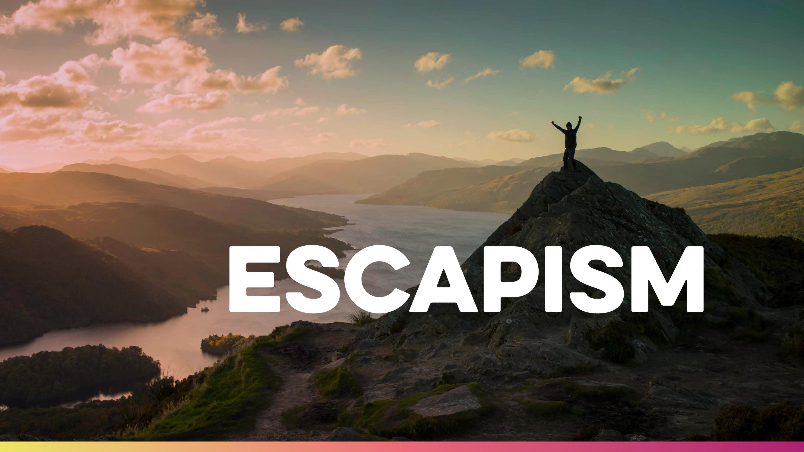 Escapism poster