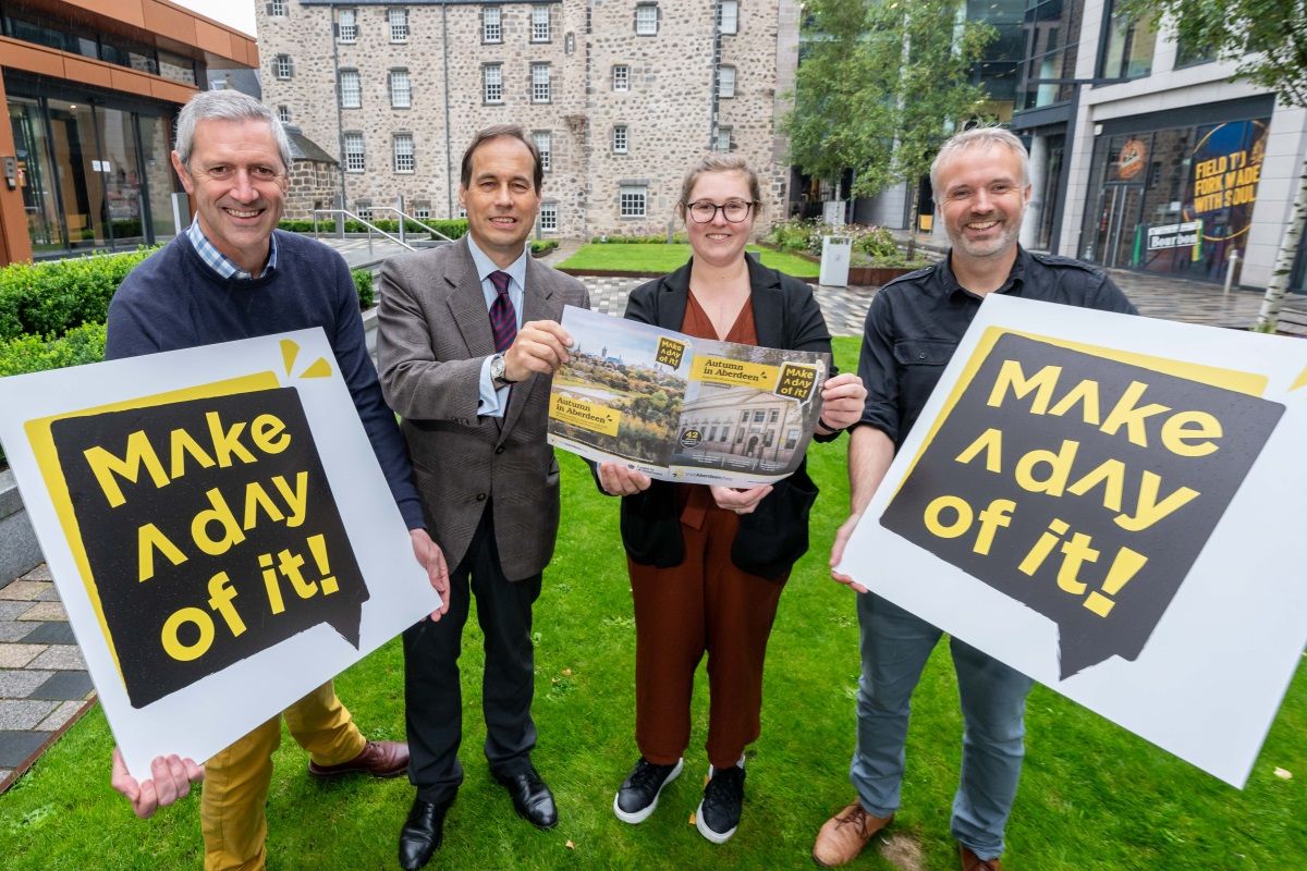 VisitAberdeenshire has launched "Make a Day of It" campaign