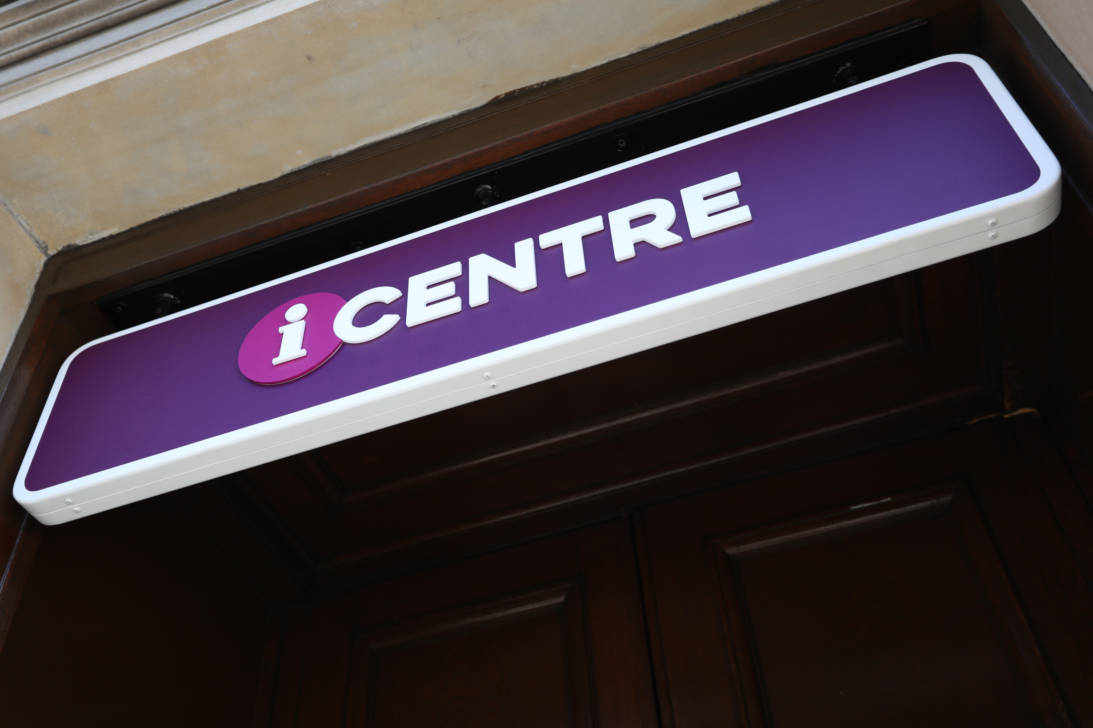 iCentre sign