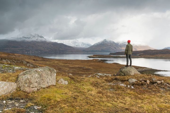 Peace and tranquillity in the Torridon Hills