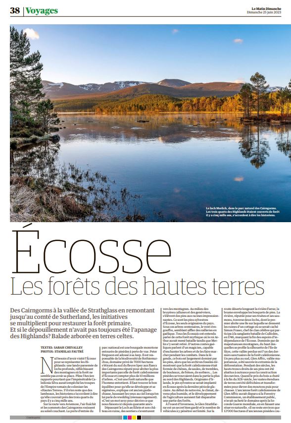 Cote Ouest Ecosse Rewilding Highlands Article June 2023