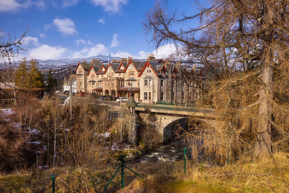 Exterior of The Fife Arms in Braemar